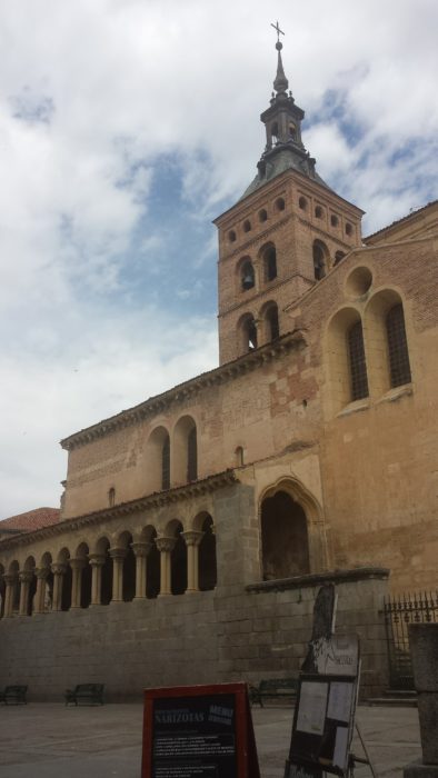 Iglesia de San Martin in Segovia, Spain