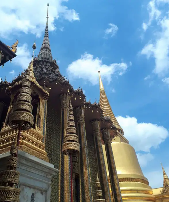 The Beautiful Golden Grand Palace in Bangkok, Thailand